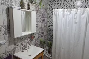 Cabaña vista a la sierra