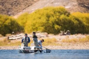 Fly fishing in patagonia