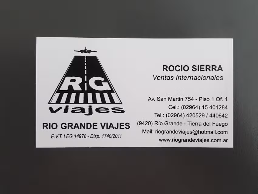 Rio Grande Viajes Leg. 14978