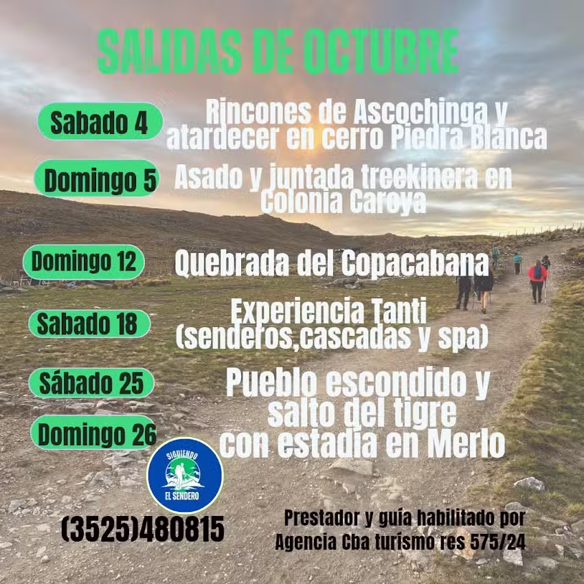 Siguiendo el sendero cba