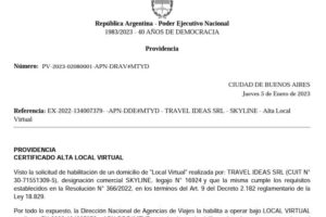 Skyline Agencia de Viajes y Turismo