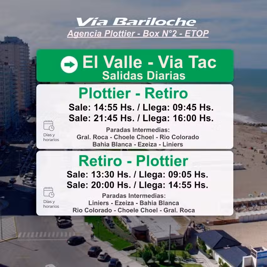 Via Bariloche – Agencia Plottier